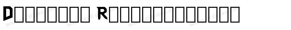 Darkstar Regular字体转换